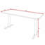 Neyland Cain T-Base Training Table and 2 Stacking Chairs-32520320-32520330-132394578