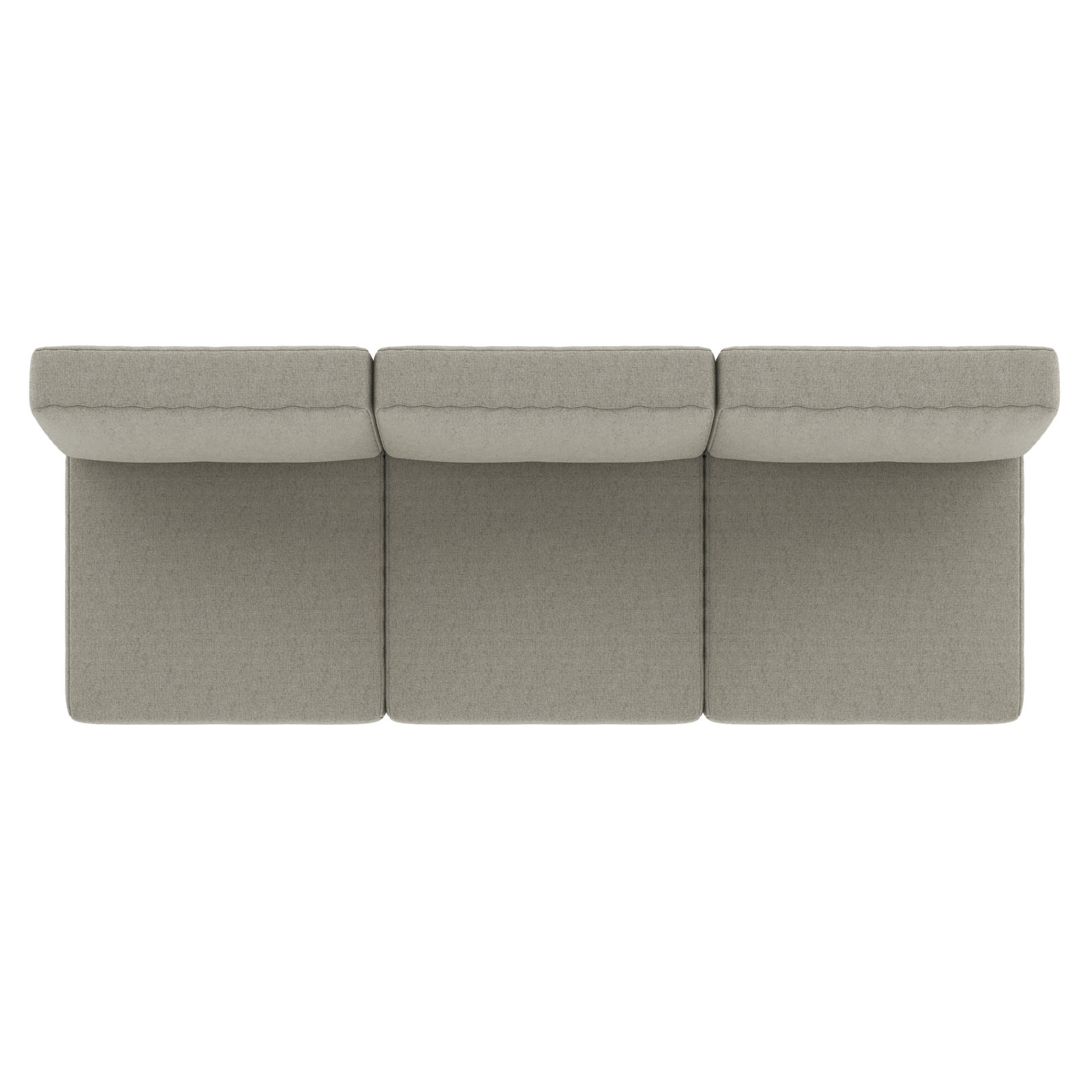 25" Sunbrella® Sofa Seat and Back Cushion, Spectrum Dove Sunbrella® Plainweave