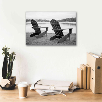 «Relaxing at the Lake» par Edward M. Fielding, estampe numérique sur toile