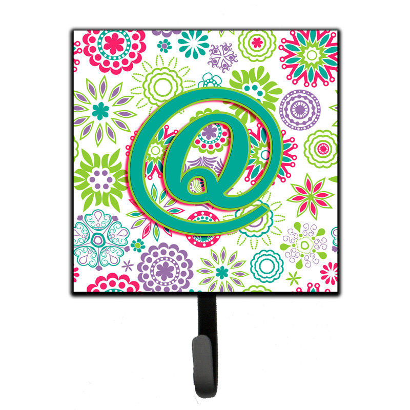 Crochet mural fleurs, Q