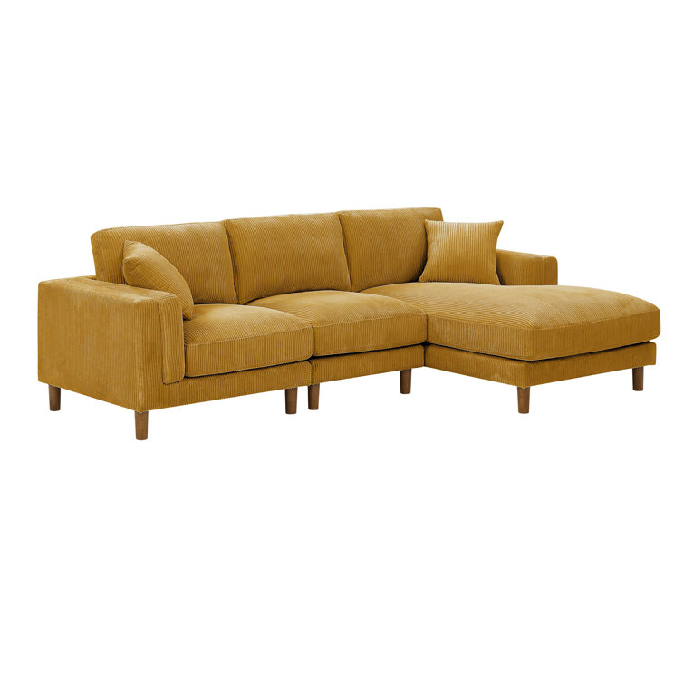 Latitude Run® Jacksmith 97 Width 3-Pieces Sectional Sofa & Chaise,Ottoman  & Reviews