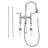 Bridge Pull Down Kitchen Faucet, 3 Hole 8 Inch Kitchen Sink Faucet-62259120