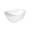 Baignoire autoportante moderne en acrylique Fslefay de 150 cm (59 po) avec trop-plein et bonde centrale pour salle de bain
