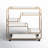 Tellis Metal Bar Cart