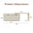 Extendable Multi-functional Makeup Vanity Home Office Desk