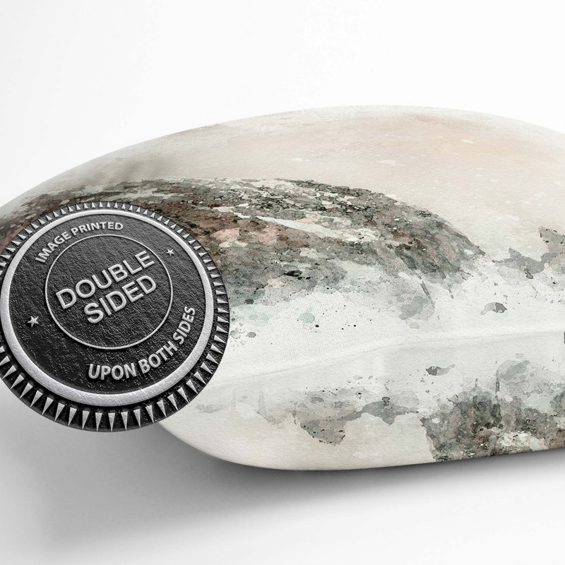 Mountain Cushion with Filling, 55cm H x 55cm W x 20cm D