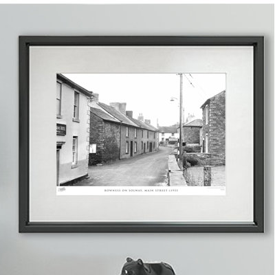 Bowness On Solway, Main Street C1955 by Francis Frith - Single Picture Frame Print
