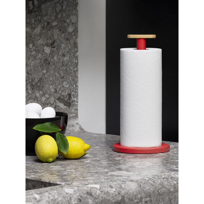 Mattina Paper Towel Holder, Red