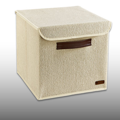 100% Terrycloth Cubby Minimalist Felt Storage Box