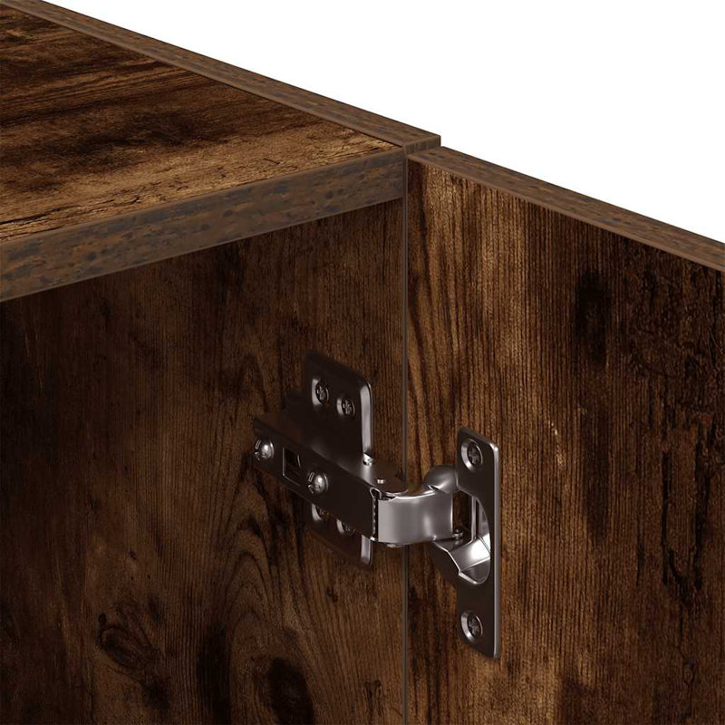2 131.5cm Kitchen Pantry, Smoked oak