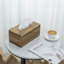 Couvre-boîte de papier hygiénique en acacia