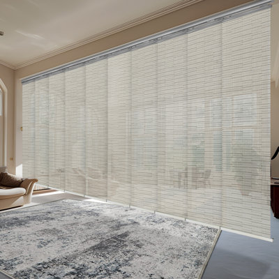 Extendable Semi-Sheer Vertical Blind