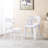 4-Piece Plastic Dining Chairs
