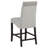 Coad Velvet Upholstered Counter Chair Grey-15331790