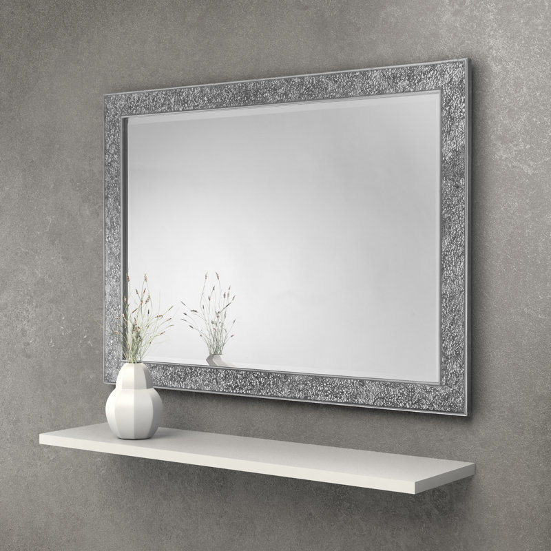 Frechette Engineered Wood Flat Wall Mirror