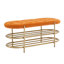 Banc de rangement en velours Rosheda-983446021