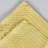 Ensemble de serviettes en coton très absorbant de six articles avec bordure unie et carreauté Ruvins-498400823