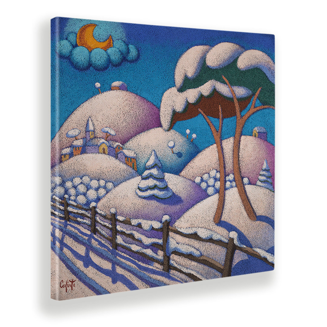 Leinwandbild Winter Landscape von Stefano Calisti