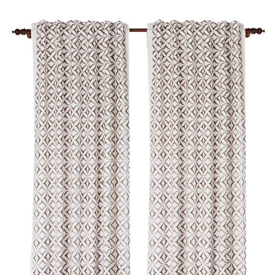 Frost Cotton Blend Semi Sheer Curtain