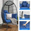 Chaise d'extérieur en osier Dakota Fields