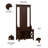Key West Hall Tree with Bench and Shoe Storage-61759259