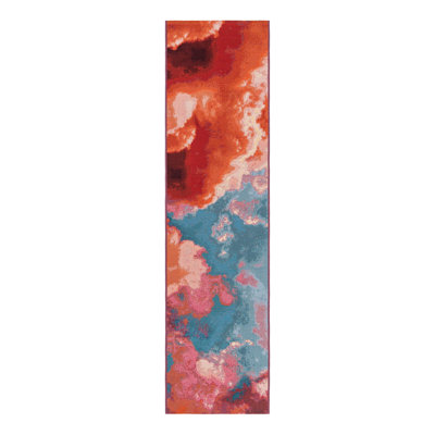 Keazia Abstract Indoor / Outdoor Rug