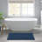 24X72" Navy 100% Cotton 3000 Gsm Reversible Bath Rug, - , Easy Care And 1 Pcs Medium Pile 0.5", Dense To Maintain-668238246-668238258
