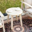 2 - Person Acacia Wood Patio Dining Set with Round Table