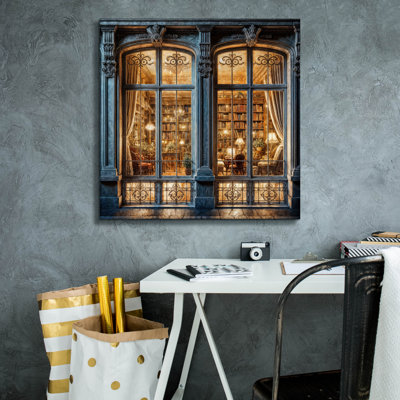 Epic Graffiti 'Home Sweet Home' by Rey Klimt Canvas Wall Art