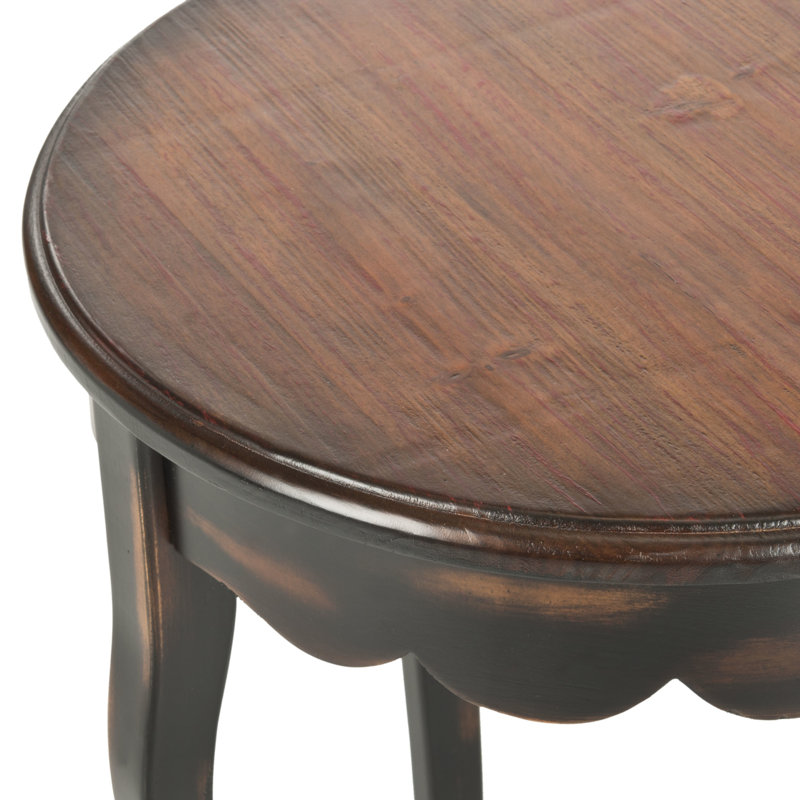 Table de bout en bois massif Bertina