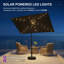 Parasol de table rectangulaire 5 'x 8'-507739094