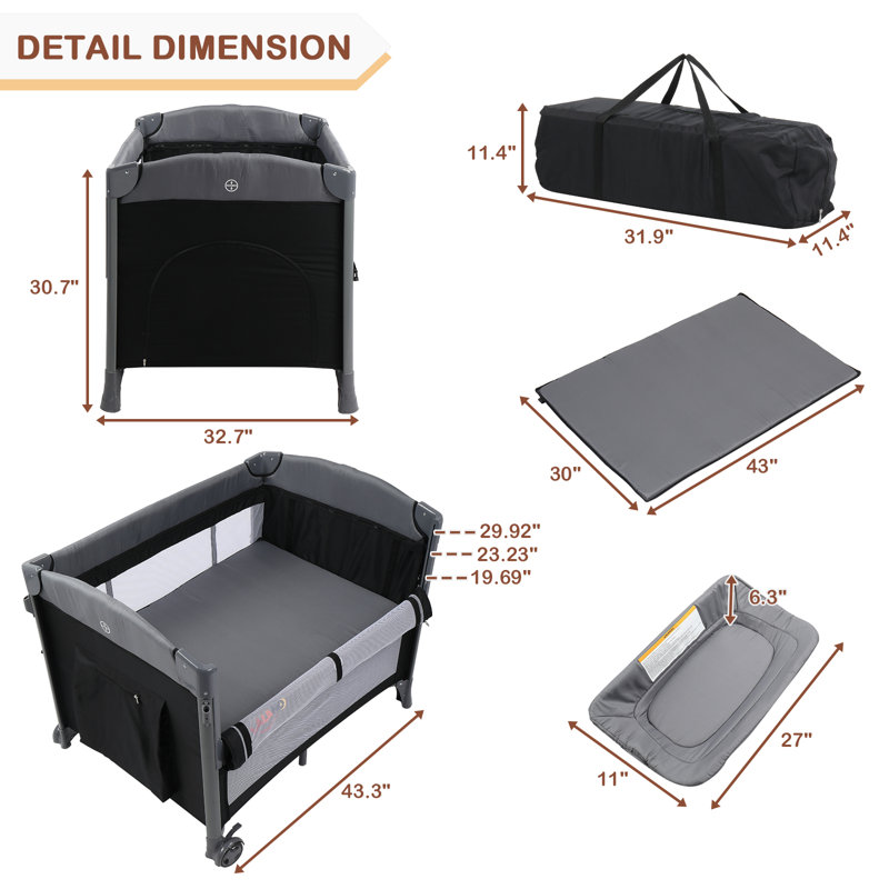 Berceau avec matelas
