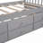 Ajavian Three Drawers Wooden Daybed with Trundle-1561704861-1577153691