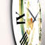 Tropical Fish With Algae and Air Bubble - Traditional wall clock-60280574