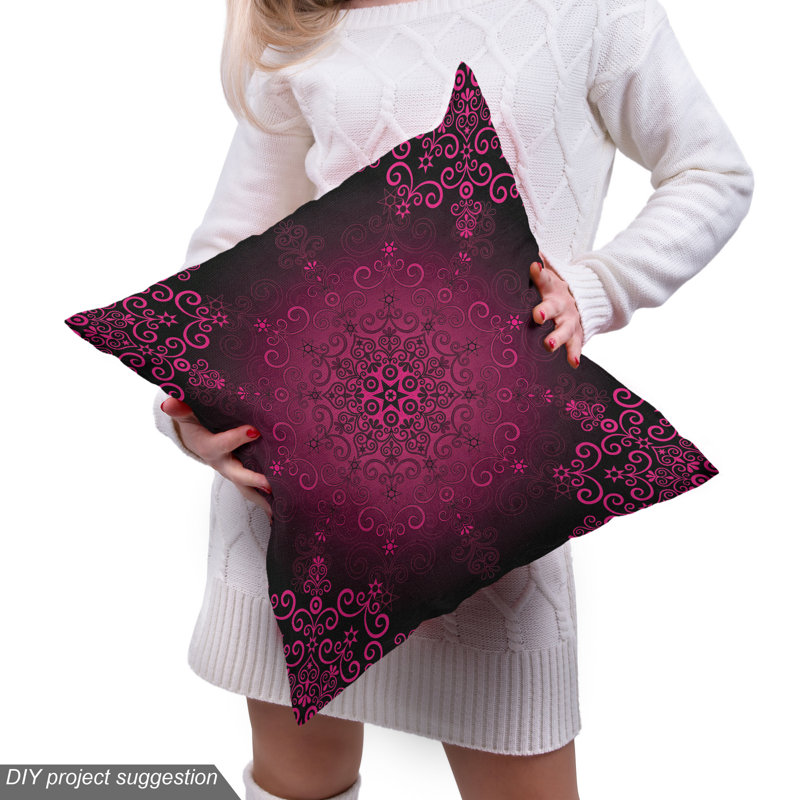 Tissu numérique psychédélique, l 58 po x L 72 po