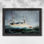 Un navire dans une tempête (Navire dans la tempête), v. 1899 - Henri Rousseau - Toile encadrée sur mesure-1109280769-1109280770-1109280799