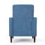 Fauteuil inclinable manuel capitonné à boutons-1752336897
