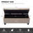 Rectangle Upholstered Storage Bench Ottoman&Stool-1894803973