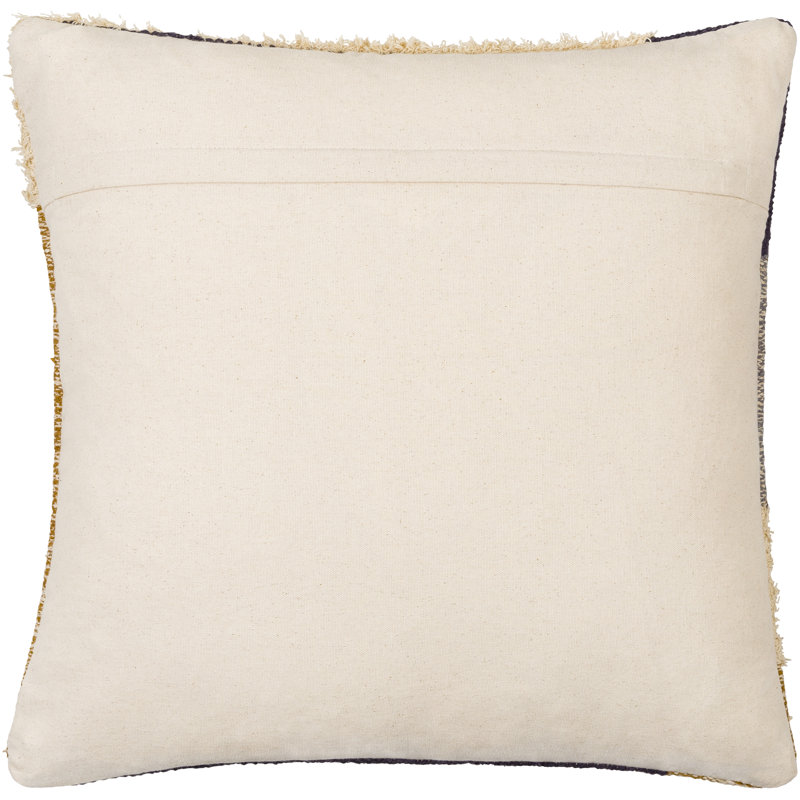 Iban Embroidered Cotton Throw Pillow, Down