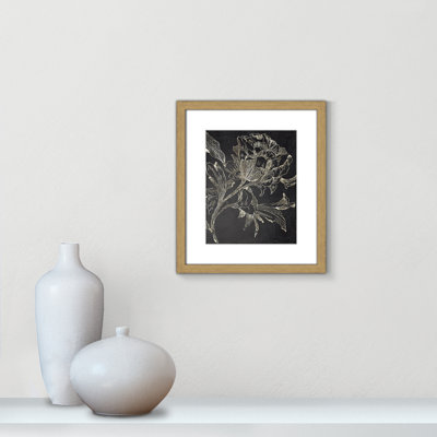 «Clarendon Golden Flower Folklore I» par Asia Jensen, reproduction de cadre photo