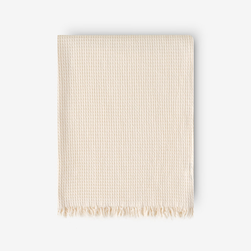 Lesli Throw Blanket, Beige