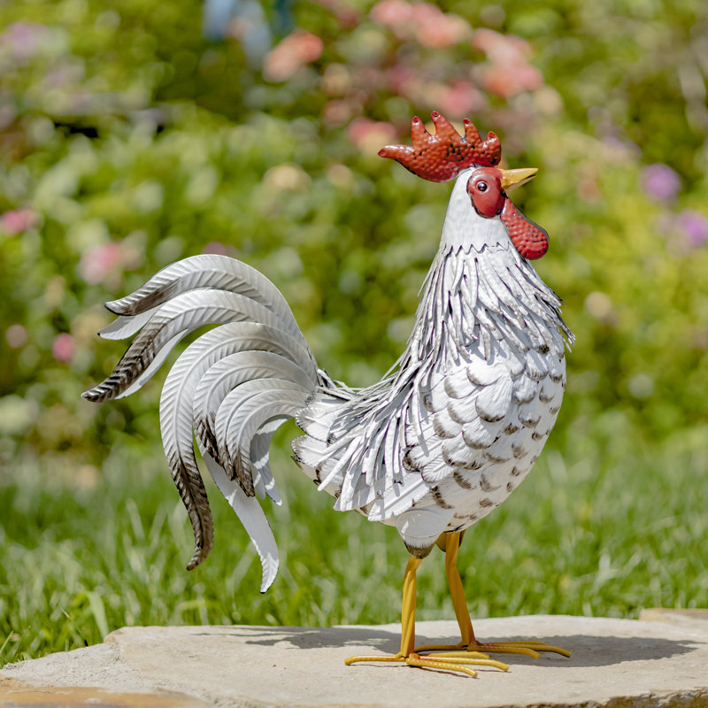 Alexandra Animals Weather Resistant Metal Garden Statue