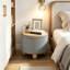 39.01 cm W Bedside Table