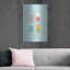 Luxe Wall Art «Summer Bathing Suits Blue» par Ann Kelle Designs, art mural en métal-102866281