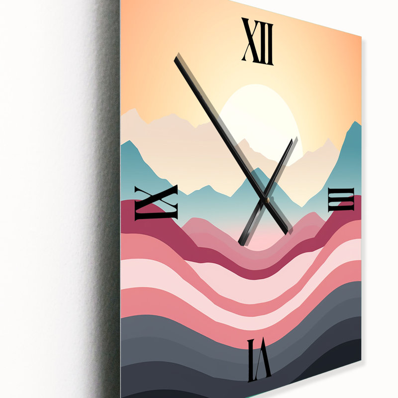 Horloge murale Bold, H 32 po x l 16 po x P 1 po