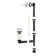 Streamline 60 in. x 30 in. Acrylic Left-Hand Drain Alcove Bathtub in Glossy White With External Drain