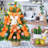18-Inch Easter Tree with Colorful Eggs and Bunny, Spring Table Decorations with Burlap Base