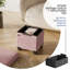 Banc de rangement avec repose-pieds Vérrant Boucle-640496183-641225997