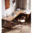Solid Wood L-Shape Writing Desk-609793528