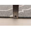 Tapis gris / blanc en laine tissé à plat à la main Abranda
